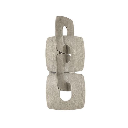 Trentino Two Light Wall Sconce in Stria Silver Leaf (68|514-02-SSL)