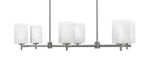 Franklin Six Light Island Pendant in Graphite (200|1226-GP-531)