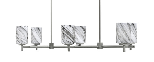 Franklin Six Light Island Pendant in Graphite (200|1226-GP-3009) Franklin Six Light Island Pendant in Graphite (200|1226-GP-3009)