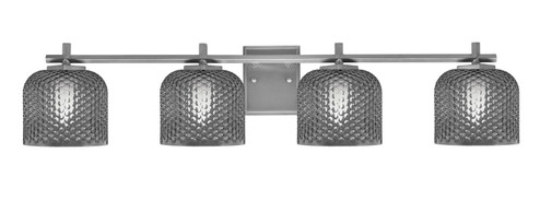 Franklin Four Light Bath Bar in Graphite (200|1214-GP-4612) Franklin Four Light Bath Bar in Graphite (200|1214-GP-4612)
