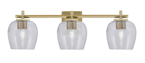 Franklin Three Light Bath Bar in New Age Brass (200|1213-NAB-4812)