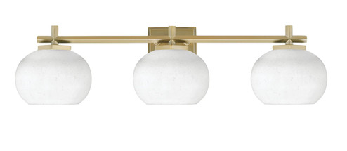 Franklin Three Light Bath Bar in New Age Brass (200|1213-NAB-212)