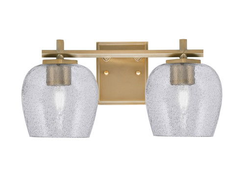 Franklin Two Light Bath Bar in New Age Brass (200|1212-NAB-4812)