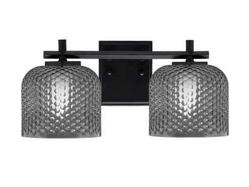 Franklin Two Light Bath Bar in Matte Black (200|1212-MB-4612)