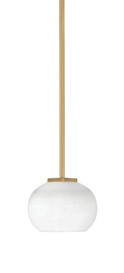 Franklin One Light Mini Pendant in New Age Brass (200|1201-NAB-212)