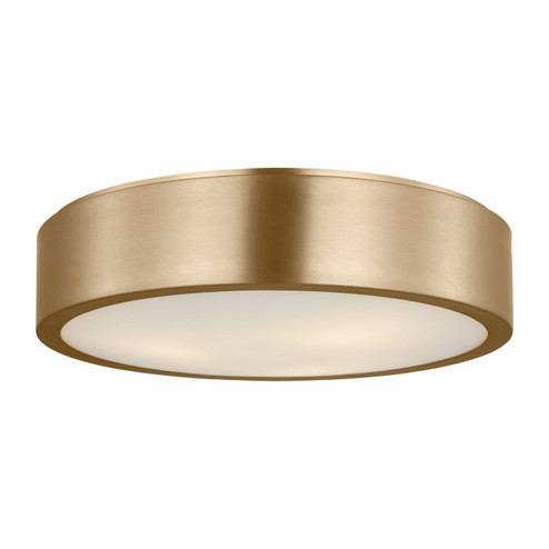 Albee Flush Mount in Satin Brass (1|GLF1053SB)