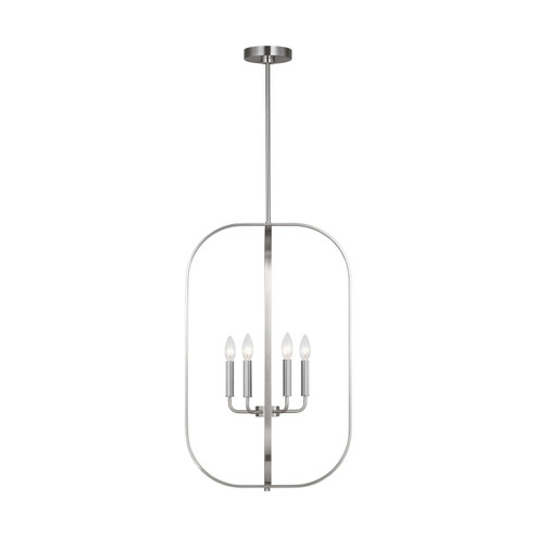 Loretto Six Light Chandelier in Brushed Nickel (1|GLC1316BS)