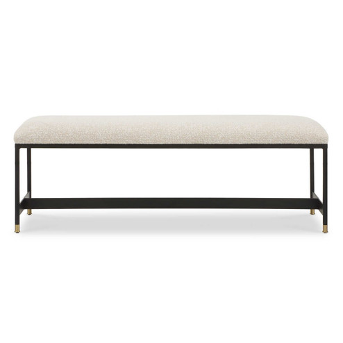 Halston Bench in Matte Black (52|23925)