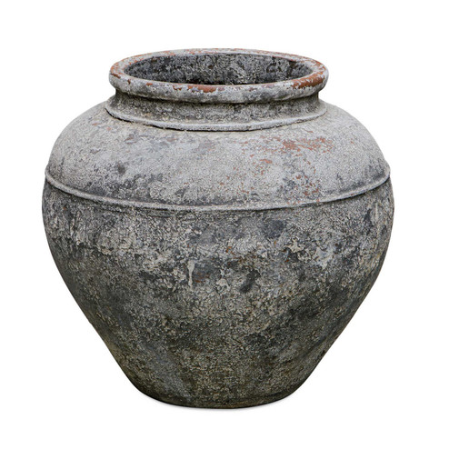 Echoes Of Time Planter in Rustic Whitewash (52|17140)