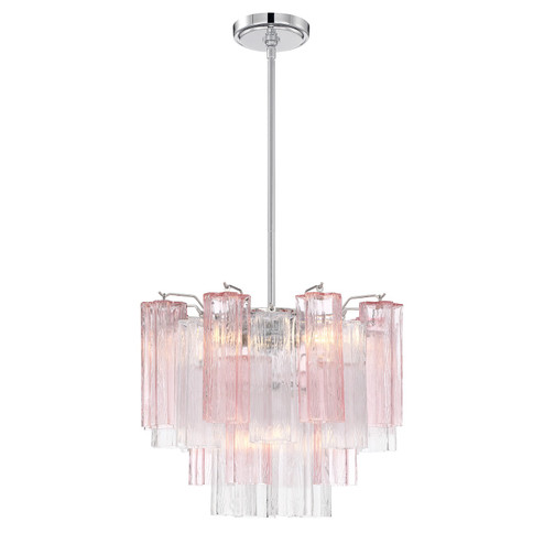 Addis Four Light Mini Chandelier in Polished Chrome (60|ADD-300-CH-SP)