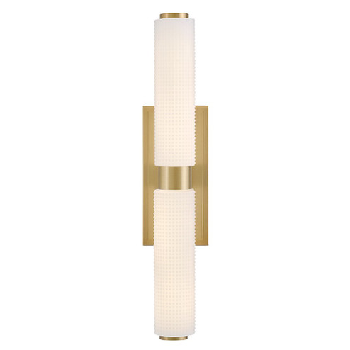 Lottie LED Vanity in Lacquered Brass (13|57432LCB)
