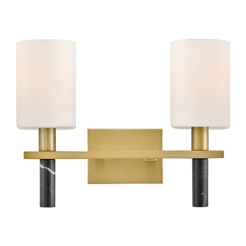 Turin LED Vanity in Lacquered Brass (13|57422LCB)