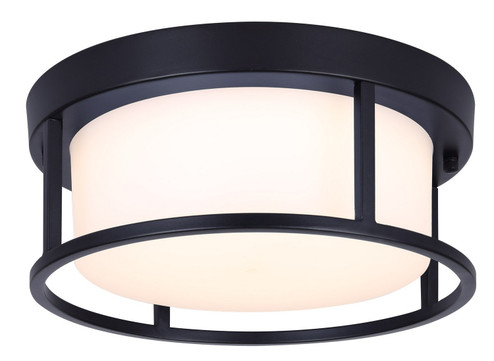 Vero LED Outdoor Ceiling Light in Black (387|LOL673BK)