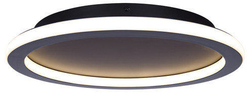 Gavyn LED Flush Mount in Black (387|LFM279A16BK)