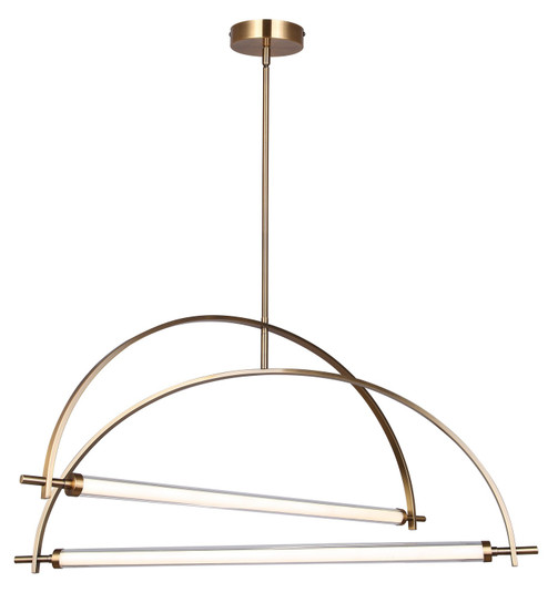 Keaton LED Chandelier in Gold (387|LCH319A02GD)