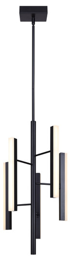 Yavin LED Chandelier in Black (387|LCH282A05BK)