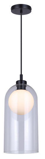 Pelia One Light Pendant in Black (387|IPL1142A01BK)