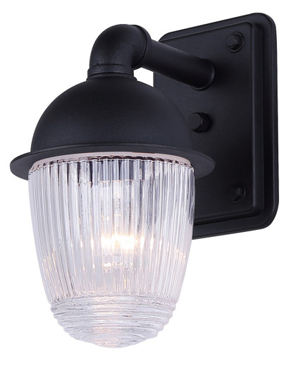 Seni One Light Outdoor Lantern in Black (387|IOL698BK)
