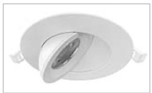 LED Recessed Light in White (387|GBD409WH)