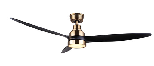 Luell 52'' Ceiling Fan in Gold (387|CF52LUE3GD)