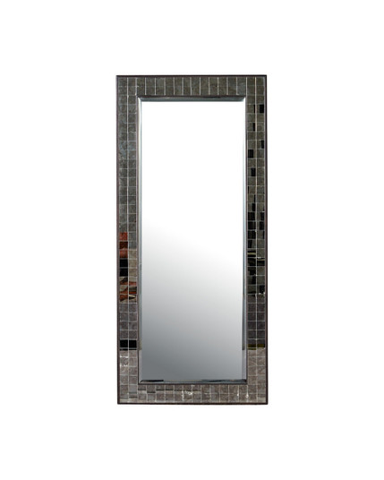Mosaico Mirror in Ebony/Antique Mirror (142|1000-0167)