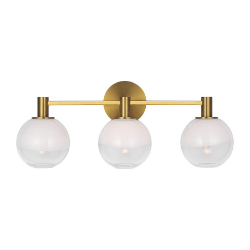 Torian Three Light Vanity in Burnished Brass (454|SLV1003BBS)