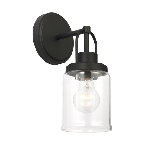 Anders One Light Vanity in Midnight Black (454|GLV1071MBK)