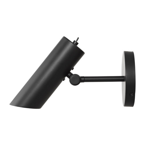 Frasar One Light Wall Sconce in Midnight Black (454|DJW1141MBK)