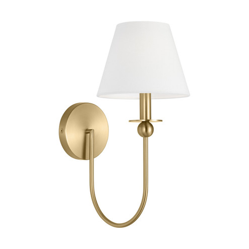 Elsay One Light Wall Sconce in Satin Brass (454|DJW1111SB)