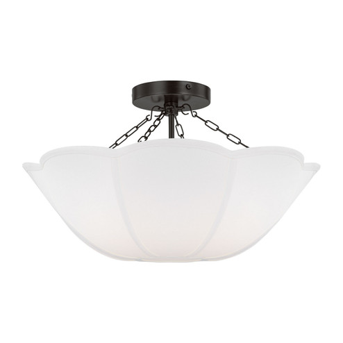 Stassi Two Light Semi Flush Mount in Aged Iron (454|AF1212AI)