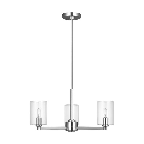 Fullton Three Light Chandelier in Chrome (454|3164203C-05)