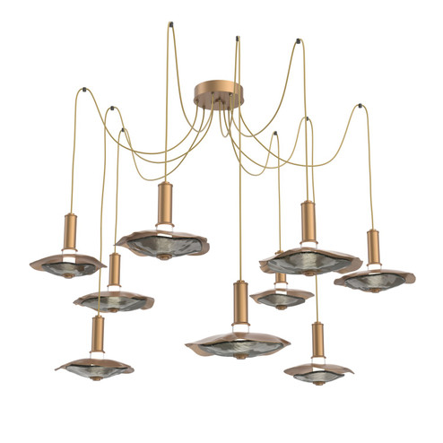 Cumulus LED Pendant in Novel Brass (404|SCB0099-09-NB-00-C01-L3-SG)