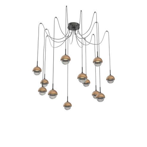 Cabochon LED Pendant in Matte Black (404|SCB0093-12-MB-S-C01-L1-NB)