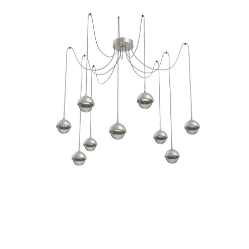 Cabochon LED Pendant in Beige Silver (404|SCB0093-09-BS-S-C01-L3-CS)