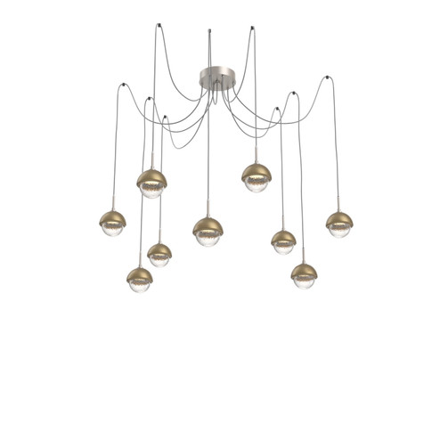 Cabochon LED Pendant in Beige Silver (404|SCB0093-09-BS-C-C01-L3-GB)