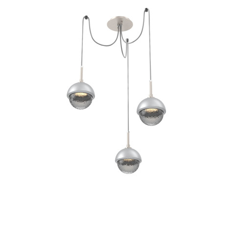 Cabochon LED Pendant in Beige Silver (404|SCB0093-03-BS-S-C01-L1-CS)