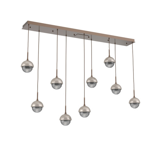 Cabochon LED Pendant in Burnished Bronze (404|PLB0093-09-BB-S-C01-L3-BS) Cabochon LED Pendant in Burnished Bronze (404|PLB0093-09-BB-S-C01-L3-BS)