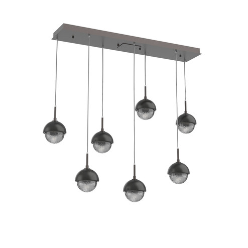 Cabochon LED Pendant in Graphite (404|PLB0093-07-GP-S-C01-L3-MB)