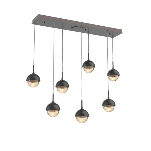 Cabochon LED Pendant in Graphite (404|PLB0093-07-GP-A-C01-L1-MB)