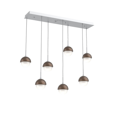 Cabochon LED Pendant in Classic Silver (404|PLB0093-07-CS-WL-C01-L3-BB)