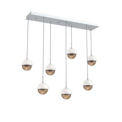 Cabochon LED Pendant in Classic Silver (404|PLB0093-07-CS-B-C01-L3-WI)