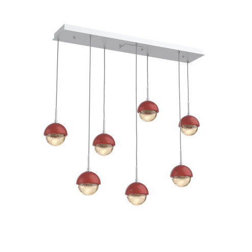 Cabochon LED Pendant in Classic Silver (404|PLB0093-07-CS-A-C01-L3-RE)