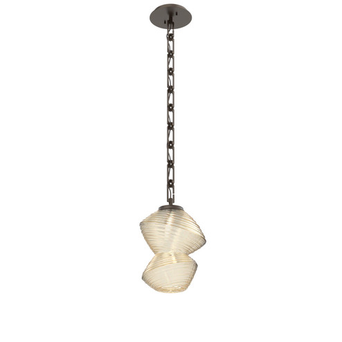 Mesa LED Pendant in Flat Bronze (404|LNB0089-01-FB-A-CH3-L3)
