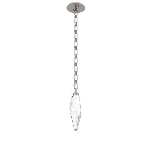 Rock Crystal LED Pendant in Beige Silver (404|LNB0050-15-BS-CC-CH2-L3)