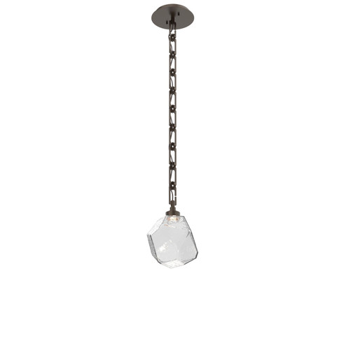 Gem LED Pendant in Flat Bronze (404|LNB0039-01-FB-C-CH3-L1)