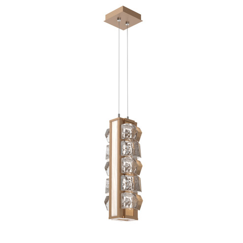 Tessera LED Pendant in Novel Brass (404|LAB0100-18-NB-TF-CA1-L1-W01)
