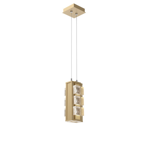 Tessera LED Pendant in Gilded Brass (404|LAB0100-12-GB-TP-CA1-L3-000)