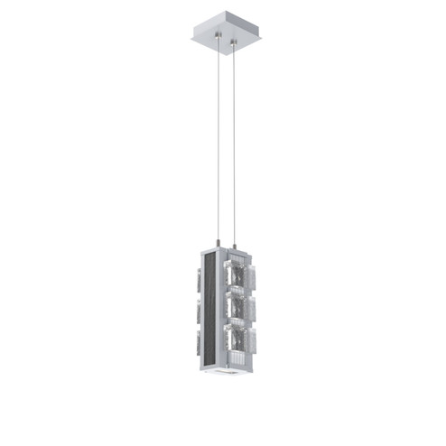 Tessera LED Pendant in Classic Silver (404|LAB0100-12-CS-TP-CA1-L1-W02)