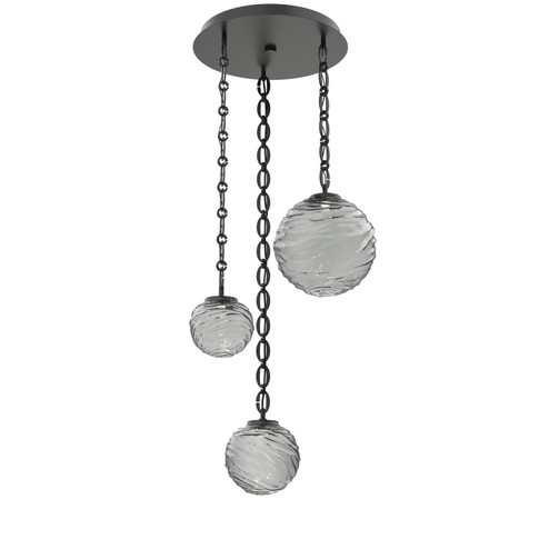 Gaia LED Pendant in Matte Black (404|CNB0092-03-MB-S-CH2-L1)