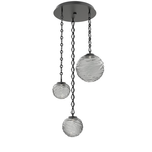Gaia LED Pendant in Matte Black (404|CNB0092-03-MB-S-CH1-L1)